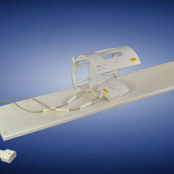 transmit clamshell with paddle coil